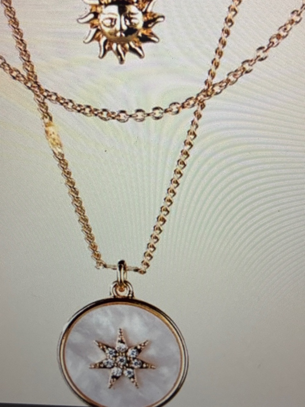 Celestial Shine Layered necklace